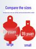 Discount Promotion Tag for Clothing & Accessories Display Stand