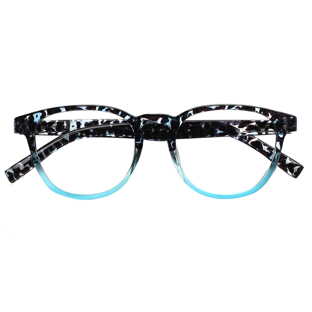 TUREZING Presbyopia Eyeglasses For Men For Women Stylish Pattern HD Metal Hinges Cozy To Wear Portable Diopter Diopter Eyeglasses