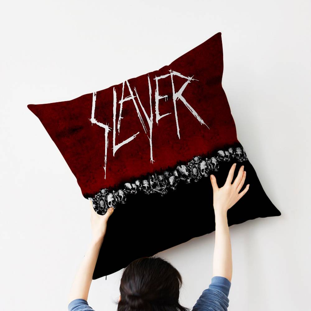Band S-Slayer K-Kerry King 45*45cm Cushion Cover Pillow Cover Decor Pillowcase Home Pillowcase for Couch Pillow