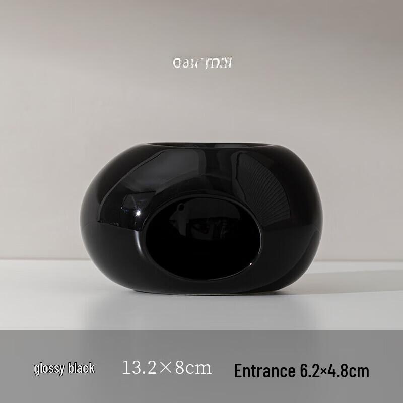 Retro Round Ceramic Candle Aroma Diffuser Lamp