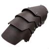 Wrist Bracer MedievalStyle Forearm Cuff with Laces Laceup Bracers Metal Rivets for Roleplayers,