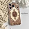 VINTAGE Persian Carpet Pattern For iPhone 11,12,13,14,15,17,16,Pro,Plus,E,Max,Air,Mini Clear Magnetic Frosted Cover