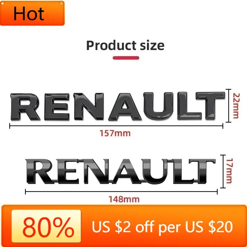 Interior Stickers For Renault Koleos Duster Megane 2 3 4 Logan Clio Captur Espace RS Glossy Black silvery ABS Sticker Car Rear T