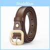 Versatile Leather Pu Belt With Metal Pin Closure For Trendy School Office And