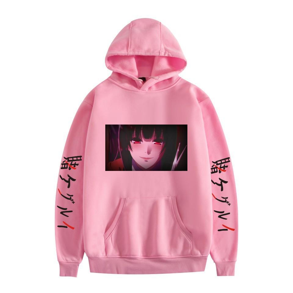 New Day Manga Cartoon Print Hooded Sweater
