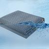 Nordic Summer Latex Ice Cooling Mat Set Thick Folding Air Conditioner Mattress Topper with Strap Solid Color Soft Bedding Sets