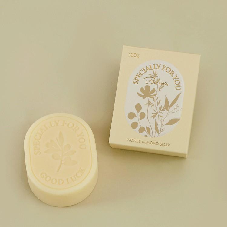 Wedding Almond Honey Handmade Soap Souvenir - Bridesmaid & Groomsman Gift