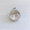 Used USED No. 14: U.S.NAVY Military Ring SV925 Silver
