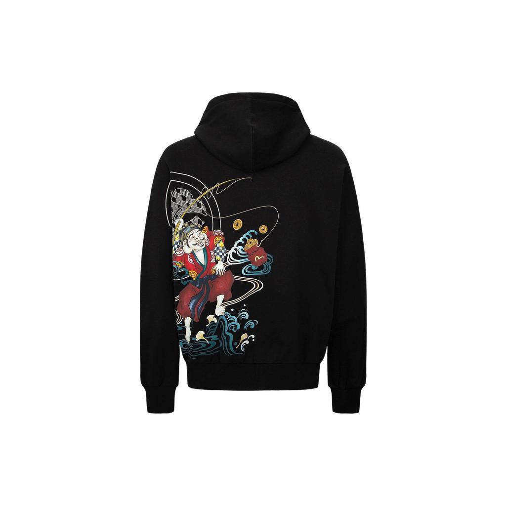 Evisu FW22 Sweatshirt Men's Black 2EAHTM2SW329LFCT