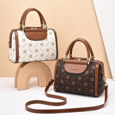 Elegant Women Messenger Bags Office Ladies Totes Pure Handbag for Female Fashion Boston Pillow Bag Letter Lady's Shoulder Bags