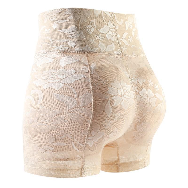Women's Hip-Lifting Pants with Sponge Pads, Lace Body Shaping Underwear, Style 1629.