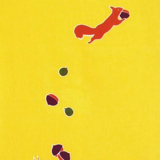 Anbo Dyeing Hand Towel Ground Authentic Dyed Cotton Made In 35cm X 100cm "Excuse Me, Dyed" 100% Tokuoka, Japan,