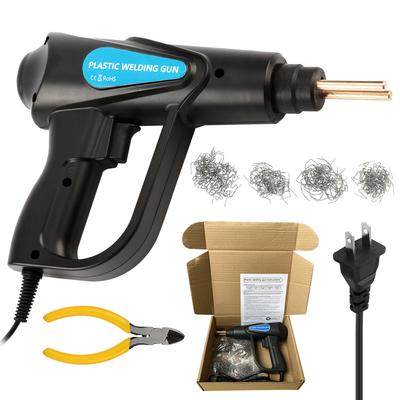 70W hete nietmachine, kunststof lasmachine autobumperreparatieset, 4 soorten plat / buitenhoek / binnen