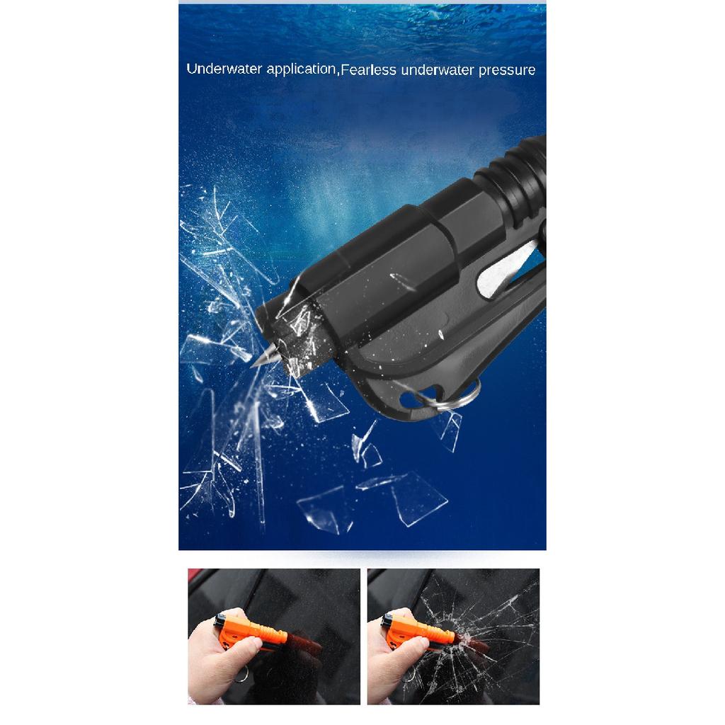Safety Hammer Car Escape Tool 3-in-1 Window Breaker Seat belt Cutter Compact Emergency Hammer Escape Tool for Car Accessories Fuse Holders1