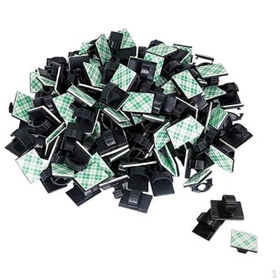 100 pezzi Fermacavi Organizzacavi Gestione Cavi