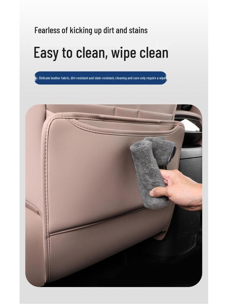 Xpeng X9 Rear Seat Kick Pad - Anti-Scratch Interior Protection Accessory