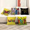 Retro Abstract Cartoon K-KeithS Pillow Anime Pillow Sofa Bed Head Pillow Cover Cushion Cover 45x45 Cm Fashion