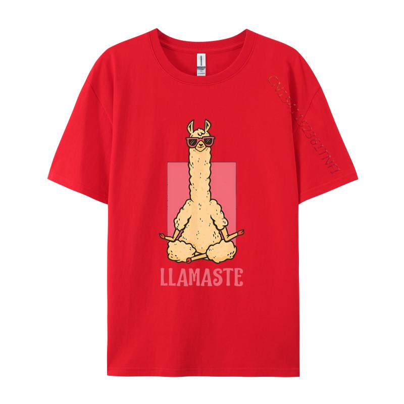 Llamaste Yoga Mom Chakra Tshirt Cool Fashion New Tshirts Cotton Streetwear Tshirt Funny Printed Tshirt