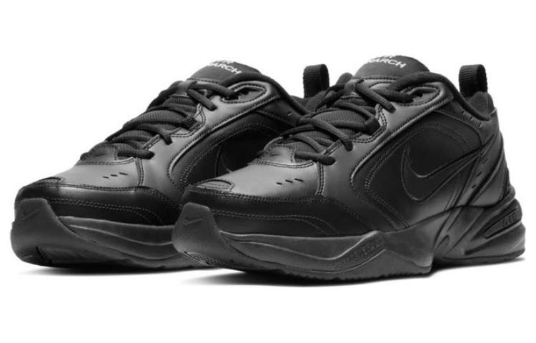 Nike Air Monarch 4 "Triple Black" Sneakers 415445-001