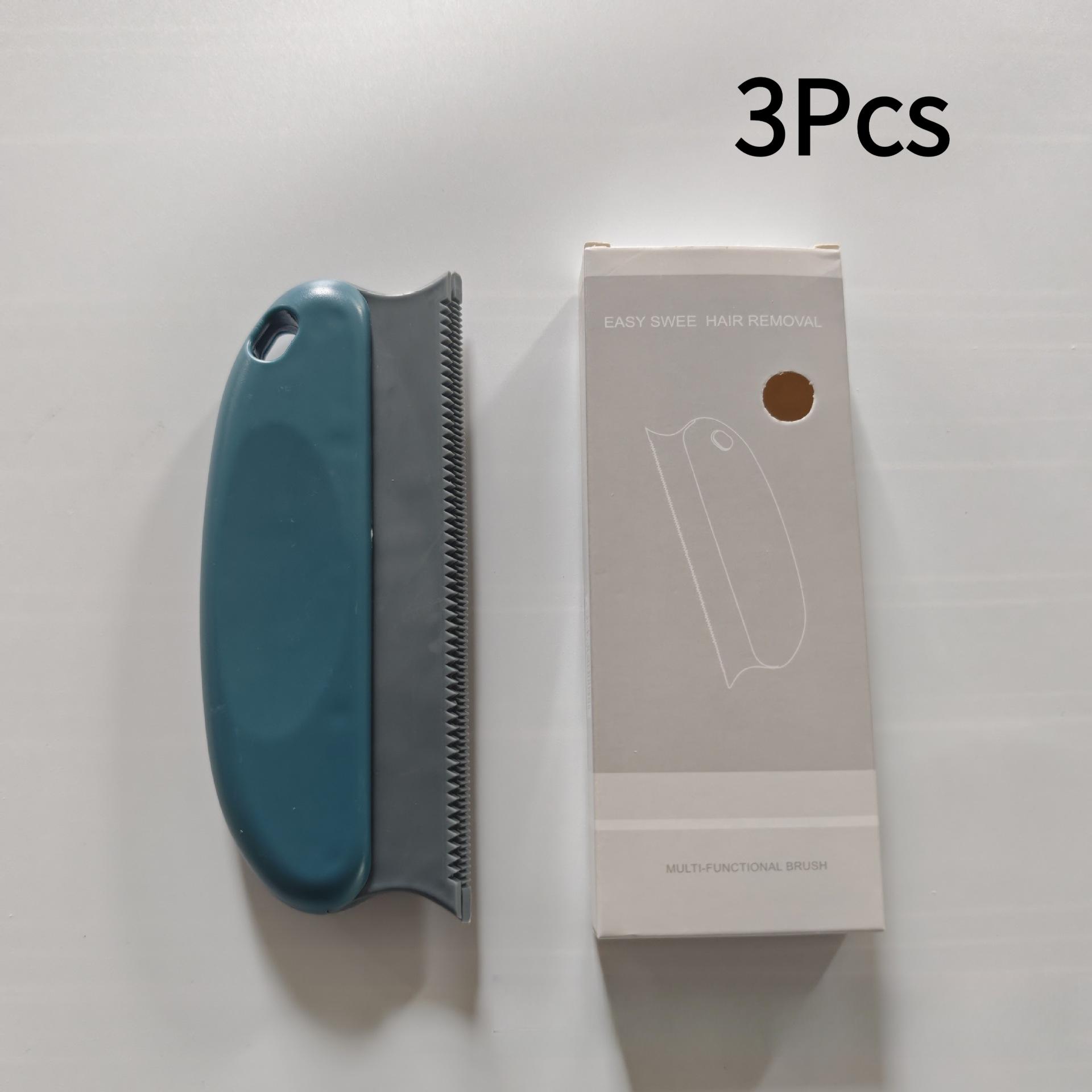 

Dust Brush Pet Hair Brush Clothes Hair Pet Comb Animal Hair Removal Brush Hair Cleaning Brush Pet Hair Scraper темно-синий