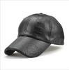 Cappelli autunnali e invernali Nuovi berretti da baseball da esterno europei e americani da uomo autunno e inverno stampa cappellino semplice PU