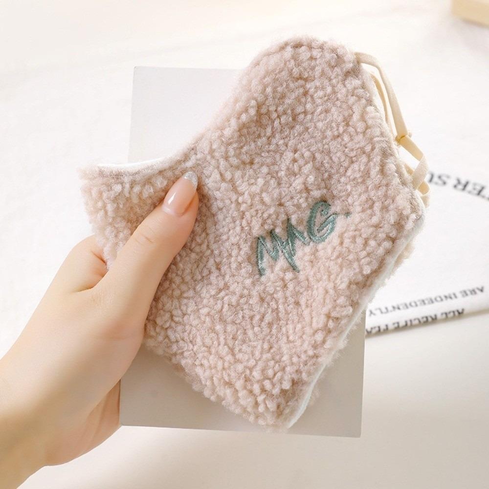 

Дышащая Теплая Маска Шерсть Ягненка Велосипедная Маска Модная Маска на Все Лицо Для Улицы хаки