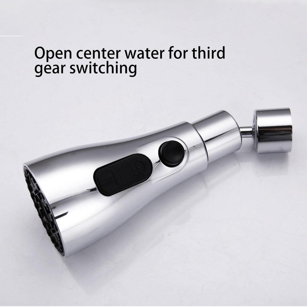3-Modus-Duschkopf, Küchenarmatur, 360° drehbar, Küchenspülung, Hochdruck, mit Wasserhahn-Sprüher, Wasserhahn-Ersatz-Küchentaste K7C0 XYZ