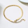 Snake Chain Anklet for Women Girls Adjustable Summer Beach Chain Anklet Bracelet Mother's Day Gifts Stainless Steel Not Allergic