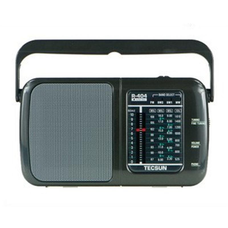 Tecsun R-404P High Sensitivity FM/AM Shortwave Radio for Seniors