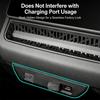 Rear Air Outlet Vent Cover Shielding Prevents Debris With Mesh Design Easy Installation For Back Seat Scratch Resistant