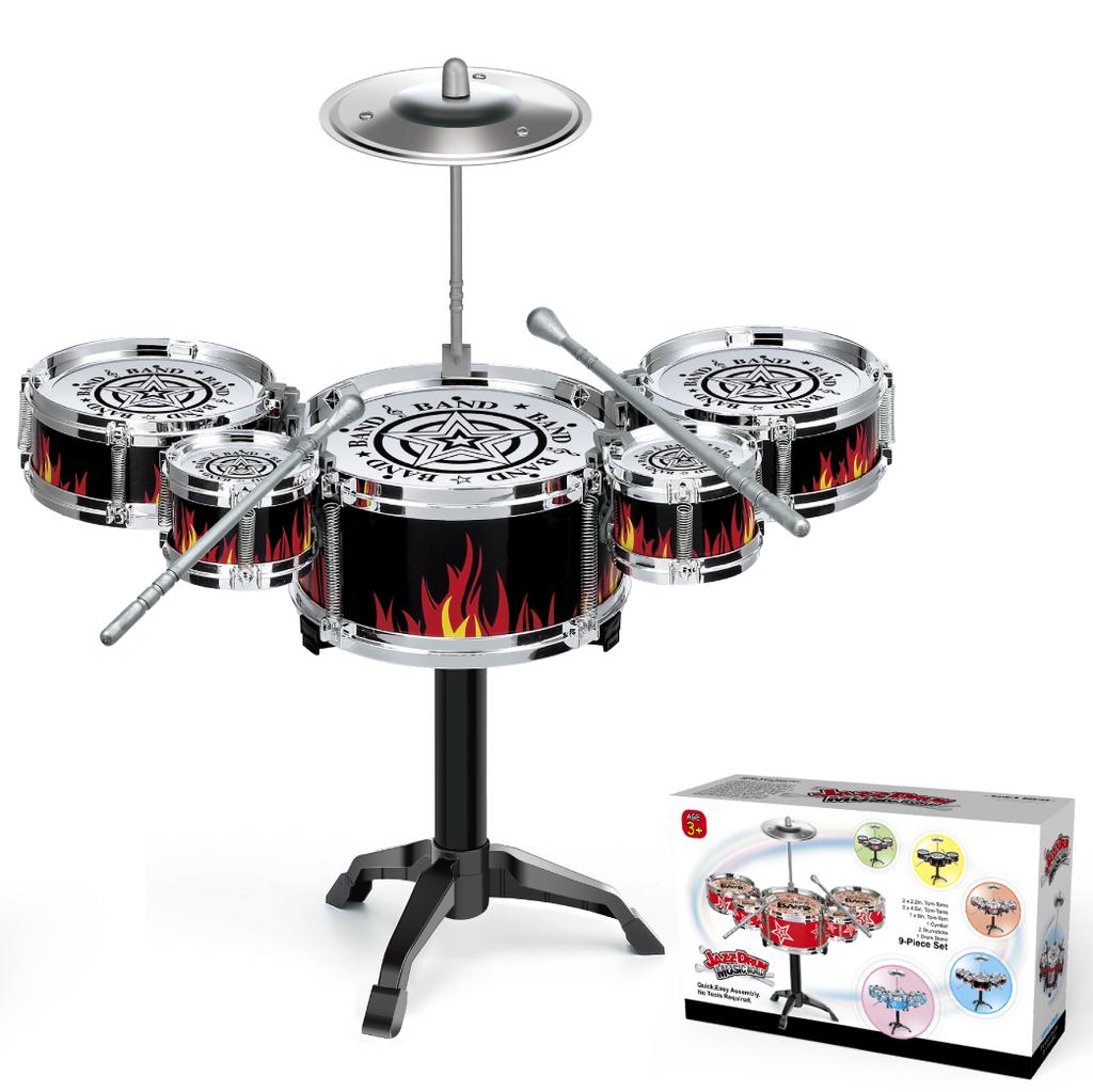 Drums, Jazz Drums, Music Enlightenment For Children And Babies, Toys, Imitation Musical Instruments, Beginners Practicing Musica