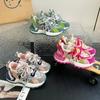 New Spring Adult Colored Tire Tank Casual Shoes Unisex Ugly Cute Thick Sole Mesh Shoes Women Autumn Non-Slip Sports Shoes