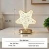 Star & Moon Desk Lamp: Rechargeable Night Light, Bedroom & Dining Decor