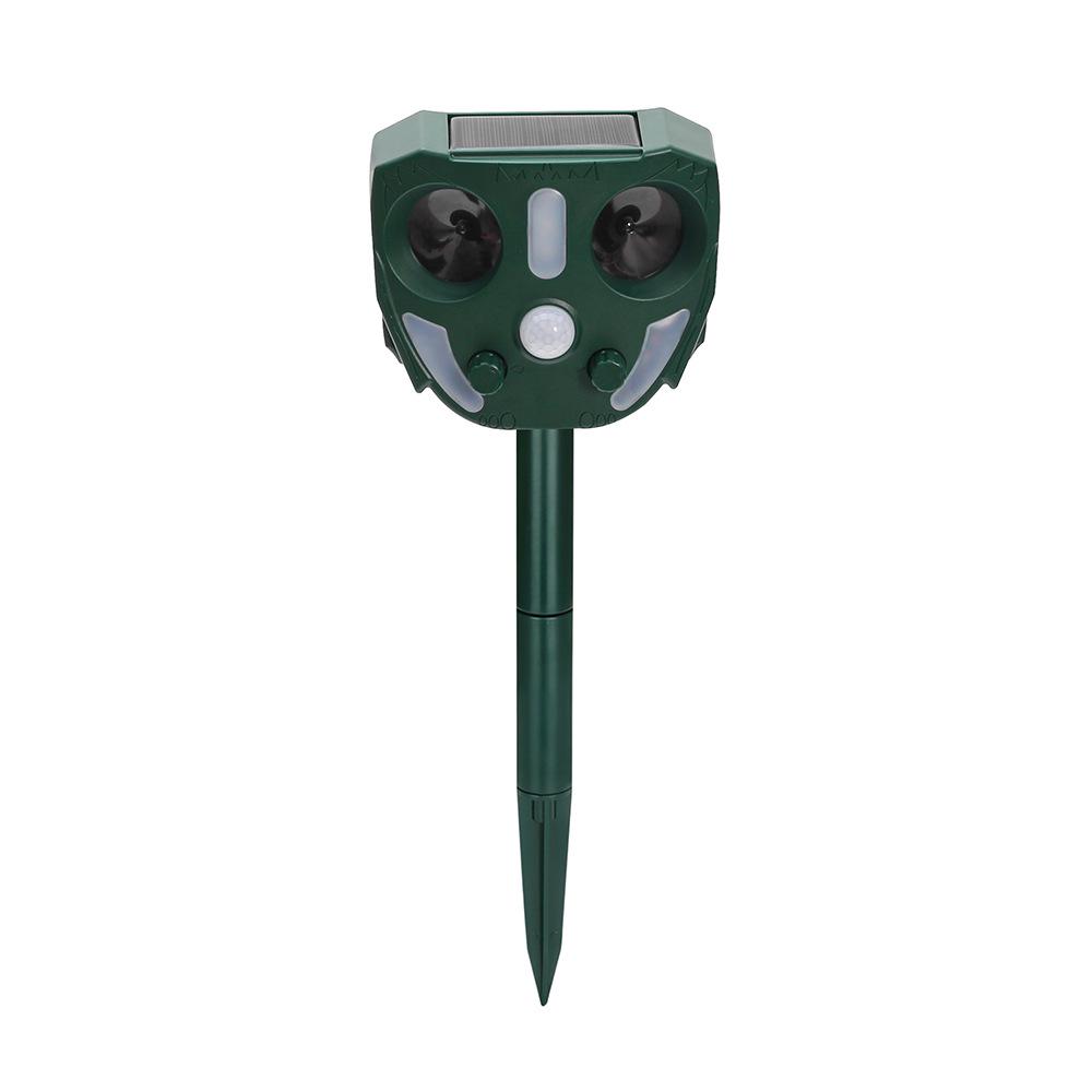Solar Ultrasonic Animal Repeller: Infrared Cat & Dog Deterrent