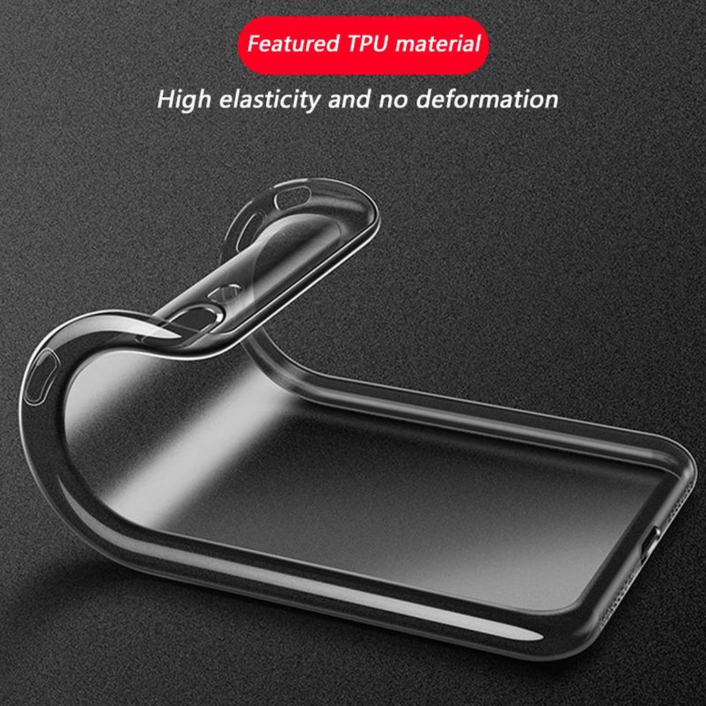 Huawei P20 Pro Case Transparent Silicone TPU Case For Huawei P20 Pro - Slim, Protective, Anti-Scratch Cover Shockproof Soft Gel Cover - Foto 7