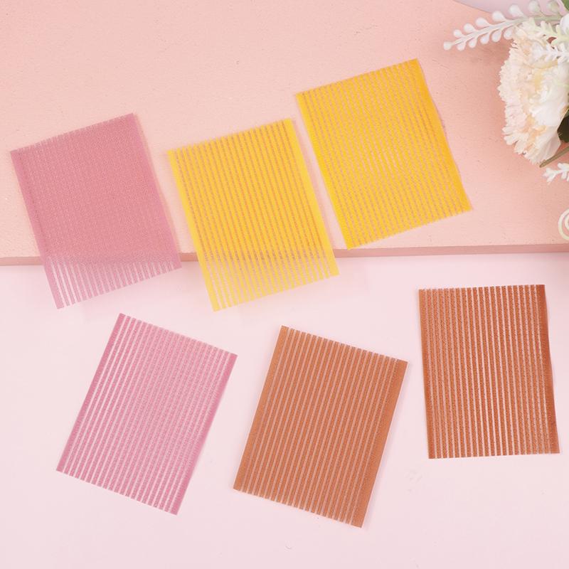 10Pcs Novel Front Hair Fringe  Stabilizer Makeup Sticker Pad Patch Pastel Clip Bangs Magic Tape Fringe Girls Gifts
