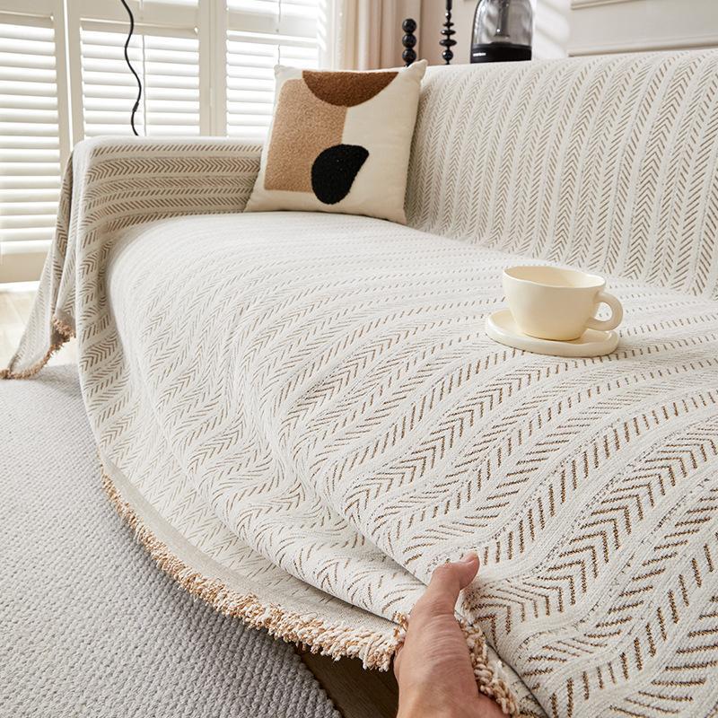 Chenille Non-Slip Cat-Resistant Sofa Cover - Full Coverage for All Seasons