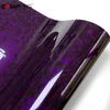 Fibre de Carbone Forgée Violet Cristal Brillant Film Vinyle de Covering Fibre de Carbone Forgée Autocollants Air Release Film de Covering Accessoires de Voiture