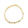 Bracelet - LUXENTER - Insio - Zircone brillante - Finition or jaune 18 carats - 18 cm