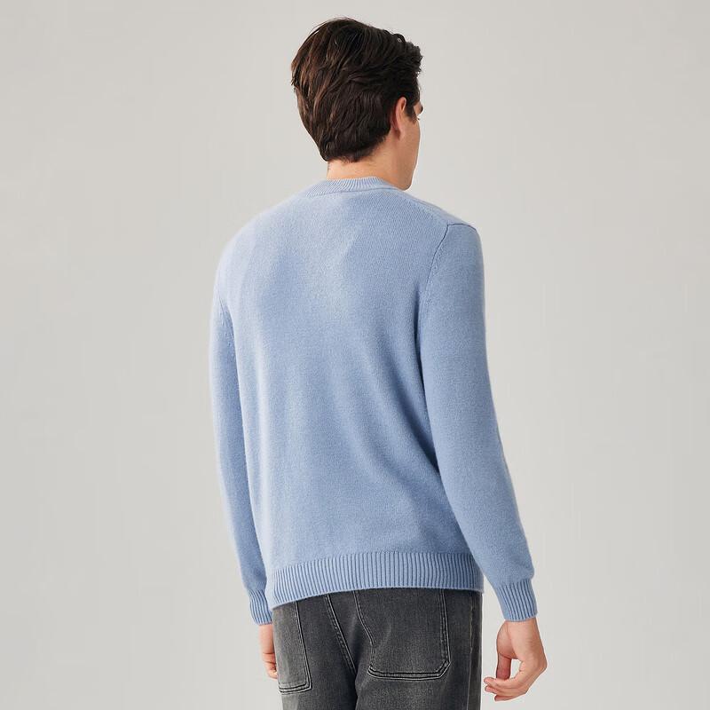 Men's Thickened 100% Cashmere Vintage Plaid Half-Zip Sweater