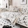 Cuscino per Divano Francese Ciniglia Cuscino Universale per Divano Jacquard Fiori di Pruno Antiscivolo Copridivano Polvere per Uso Domestico Copertura