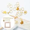 -Stitch Marker, Crochet Craft, Durable, Smooth, Woven, Buckle, Knitting Gauge, Ruler for