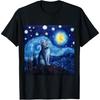 British Shorthair Cat Starry Night - British Shorthair Cat T-Shirt(1)