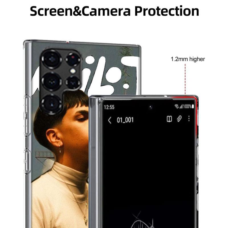 Singer M-Milo J Cases Phone Case for Samsung Galaxy S26 Ultra S25 Edge S24 S23 FE S21 Plus S20 S22 S10 Cover TPU Capa Shell Shoc
