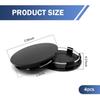 4 PCS Car Wheel Center Caps, 60MM/2.36In OD 56MM/2.2In ID, ABS Snap-in Vehicle Rim Hub Caps, Anti-Falling Rust-Proof Wheel Hub Decoration, Universal