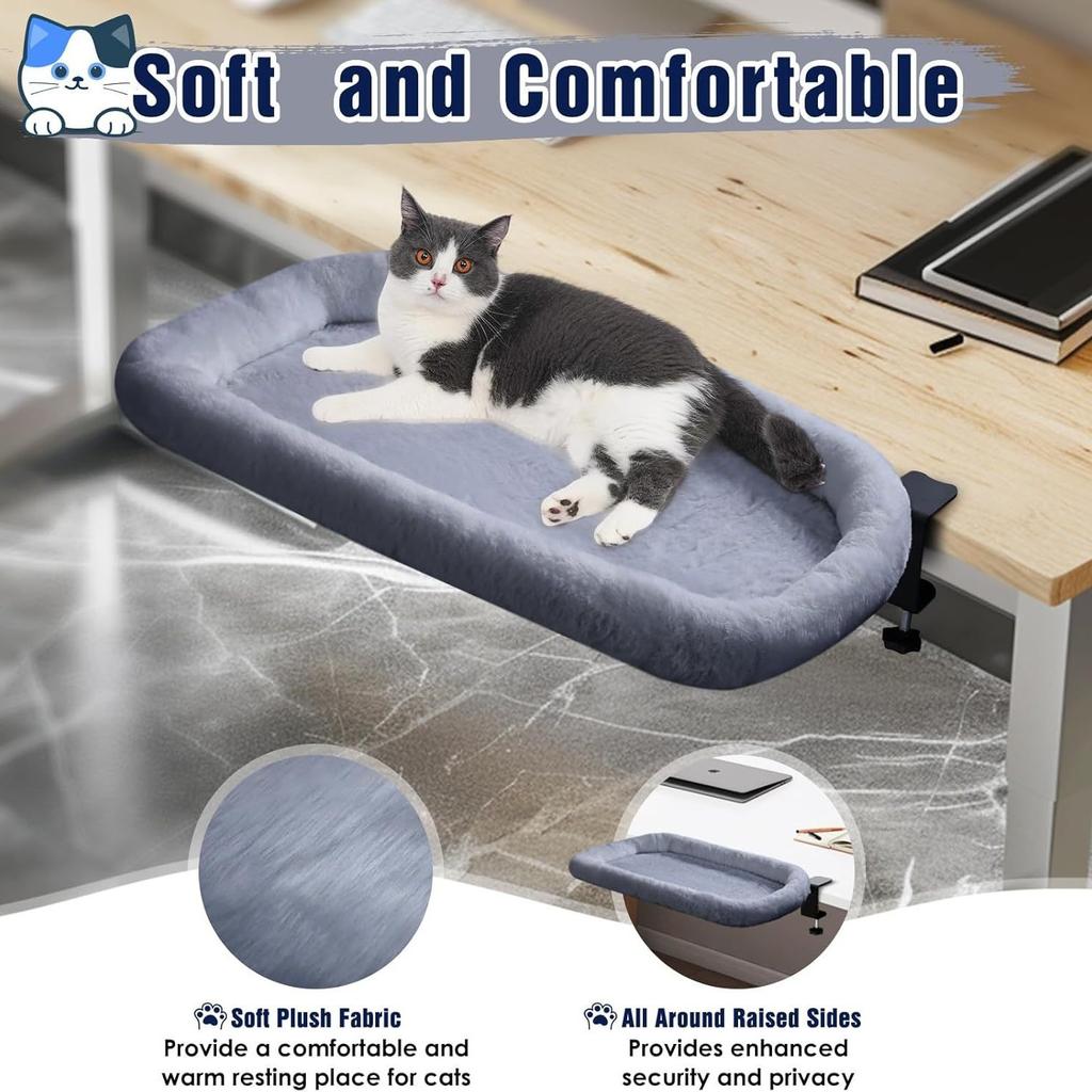 Desktop cat bed, cat hammock, window, bedside, sunbathing hanging bed, pet supplies, hanging stand, cat bed, cat bed