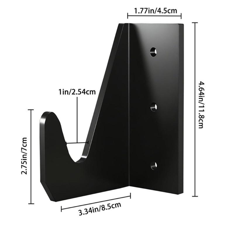 1 Pair Hydraulic Jacking Wall Mount Hook Tool Organizers Holder Suitable for Multiple Brands Space Saving Tool Storage