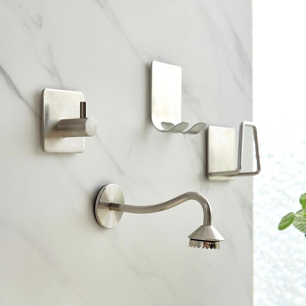 Edelstahl Klebepad Haken 1-teilig_CL1623017