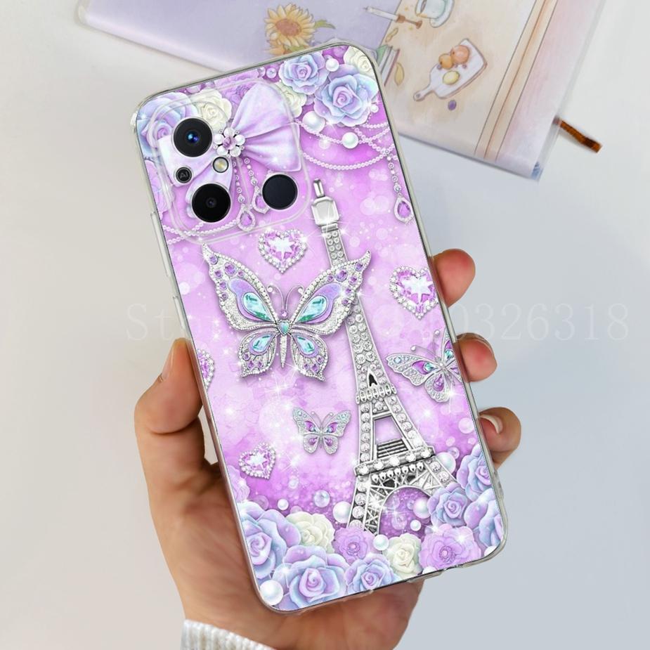 Für Xiaomi Redmi 12C Hülle Neue Mode Bemalte Abdeckung Silikon Weiches TPU Fundas Für Xiaomi Redmi 12C 12 C Redmi12C Handyhülle Coque