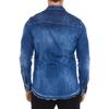 Cămașă denim cu mânecă lungă S79DL0001-S30341 bărbat